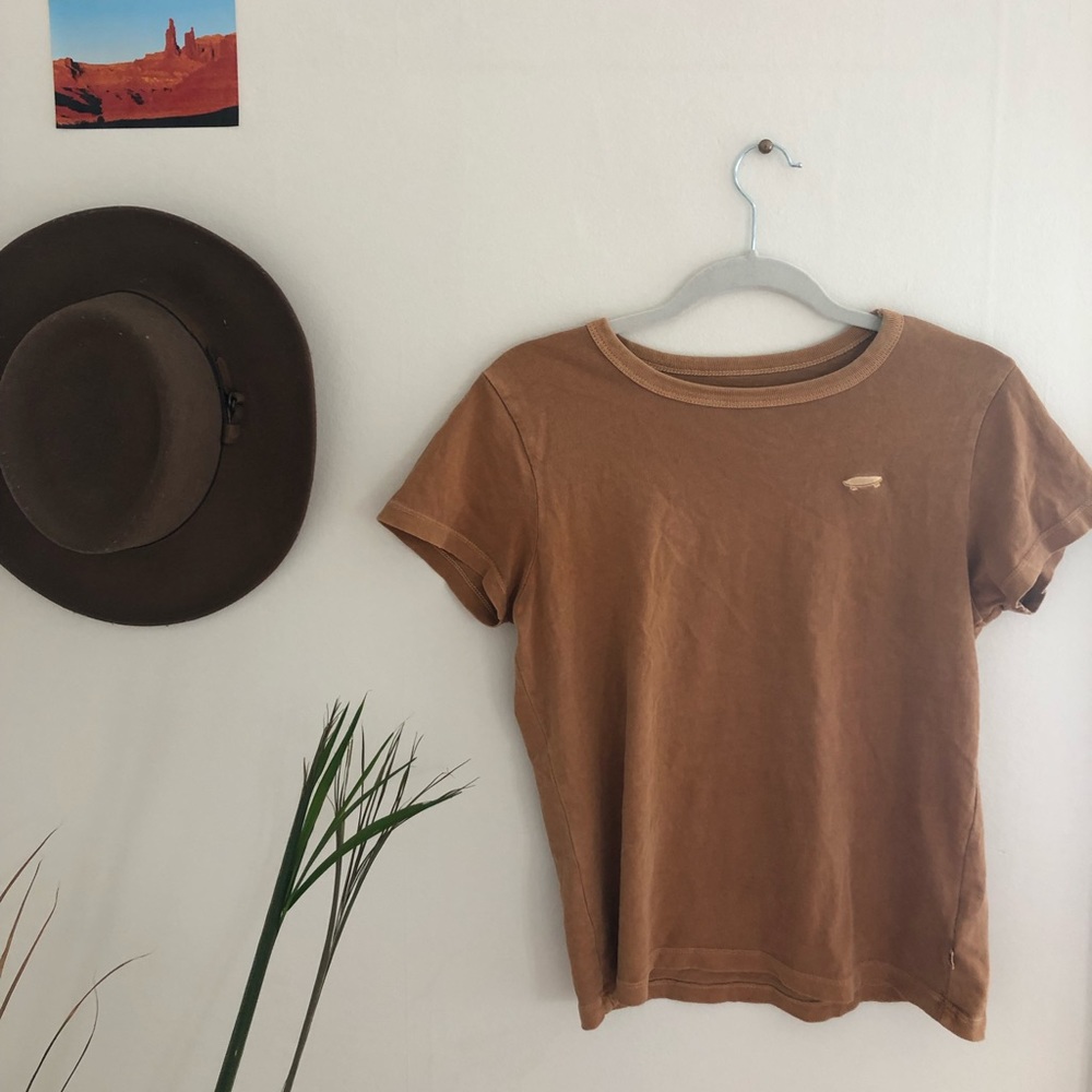 Vans Mustard Yellow Skate Tee